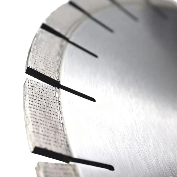 Laser-Welded Cutting Blade for Granite